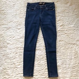 Paige Dark Wash Verdugo Skinny Jeans
